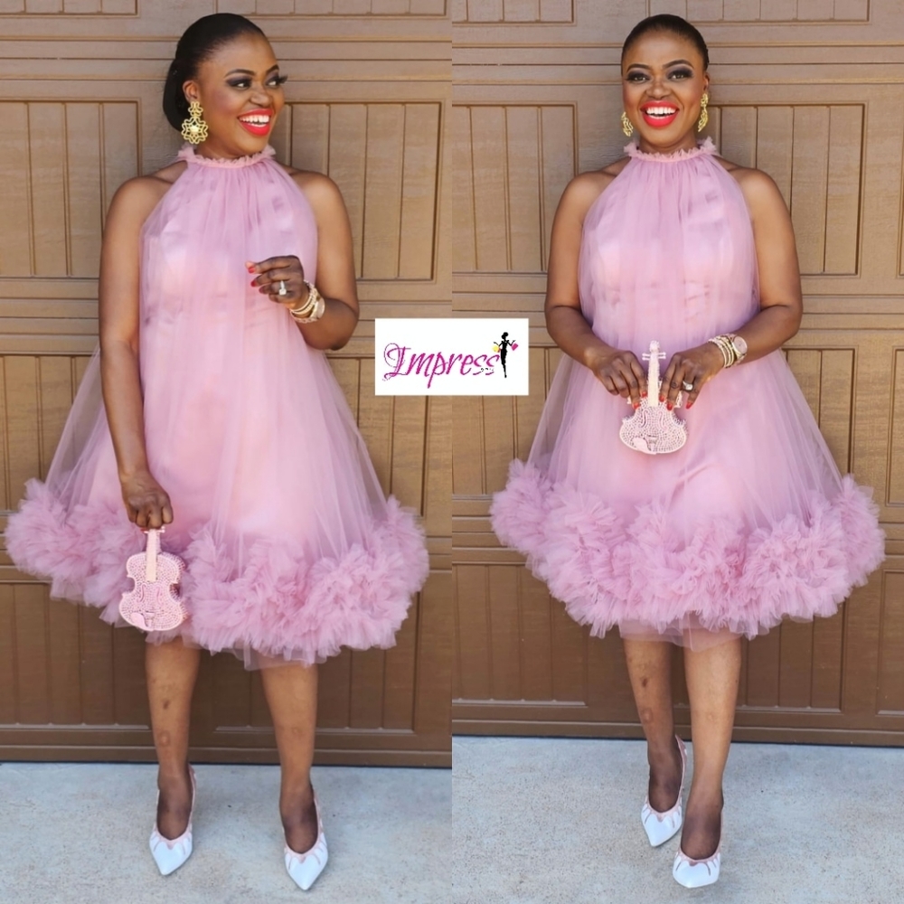 A-line Tulle Dress - This Dress can be customized